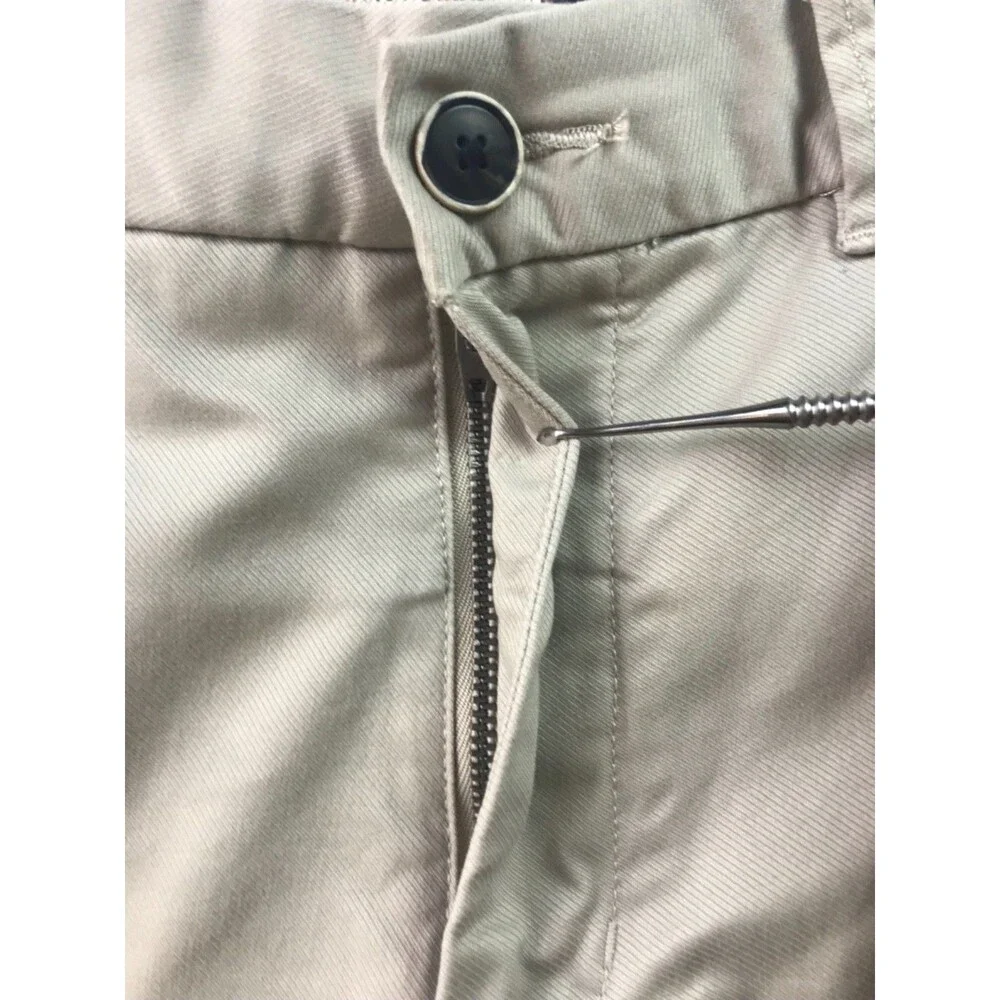 Perk Straight Slim Fit Stretch Chino Pants Men’s 32 X 34 Beige Tab Khaki - Picture 5 of 15